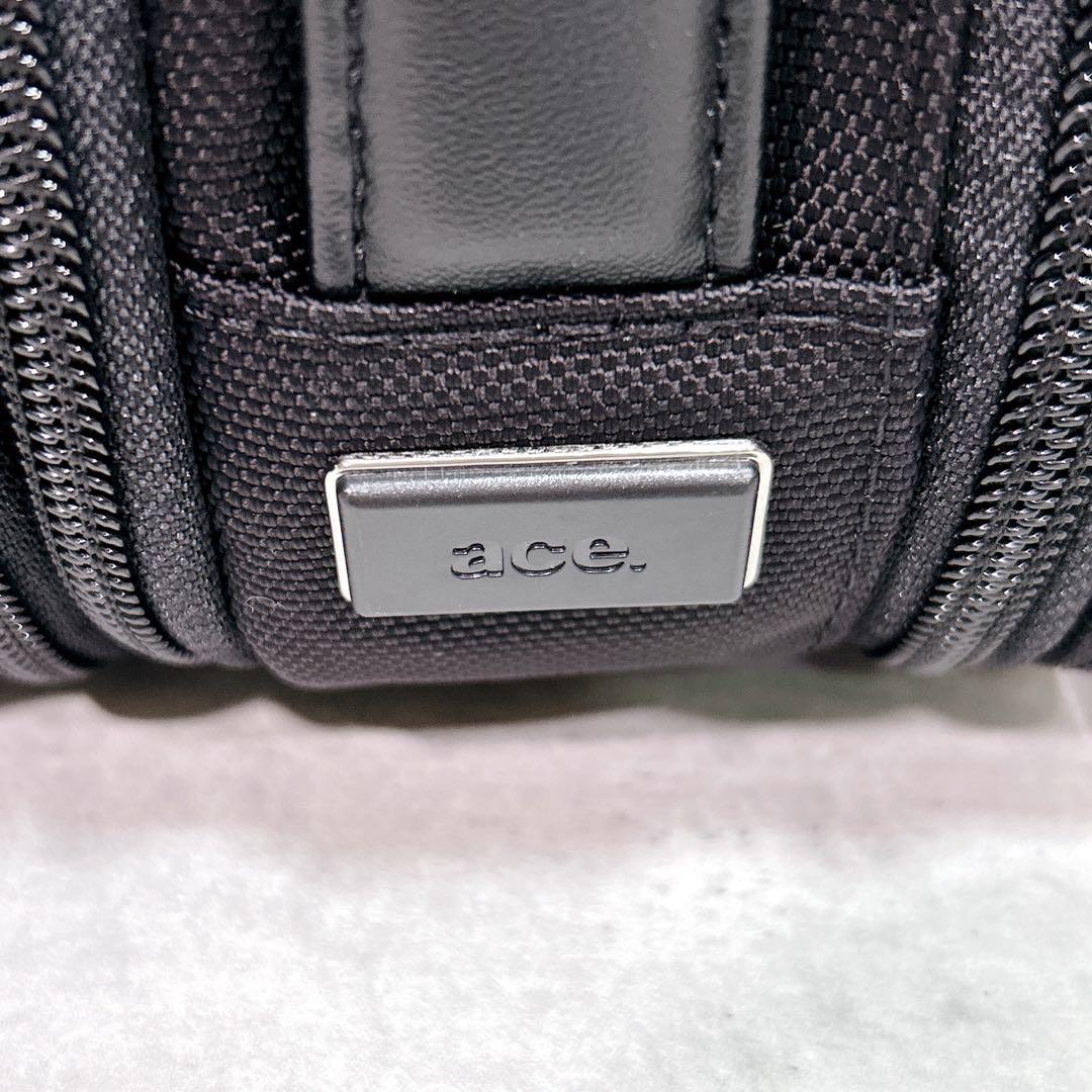 【未使用タグ付】ace.　EVL-3.0　B4可　ビジネスバッグ　2way　黒