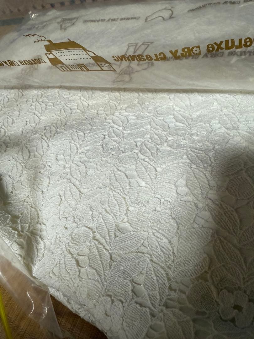 きもの館 創美苑 白レース 袴 2尺袖 単品