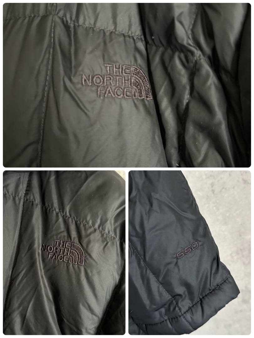 ニ*ム様 ノースフェイス　メトロポリスダウンコート　フード着脱　550フィル　黒