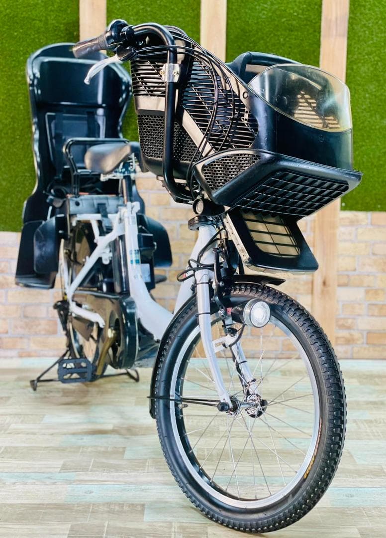 大容量　スーパーセール ヤマハ　子供乗せ電動アシスト自転車 H1746