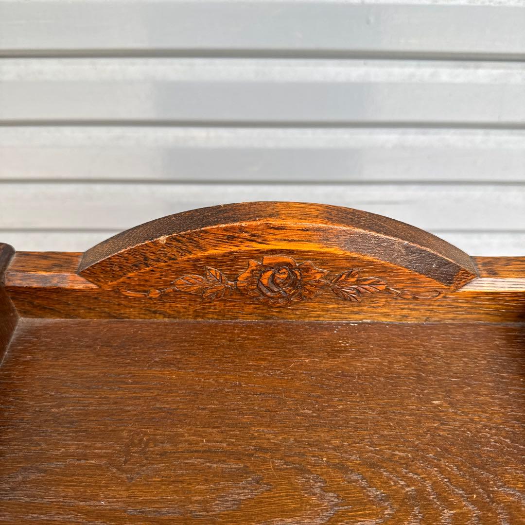 三越 ブルージュ スリムオープンシェルフ　キャビネット オーク　英国カントリー調