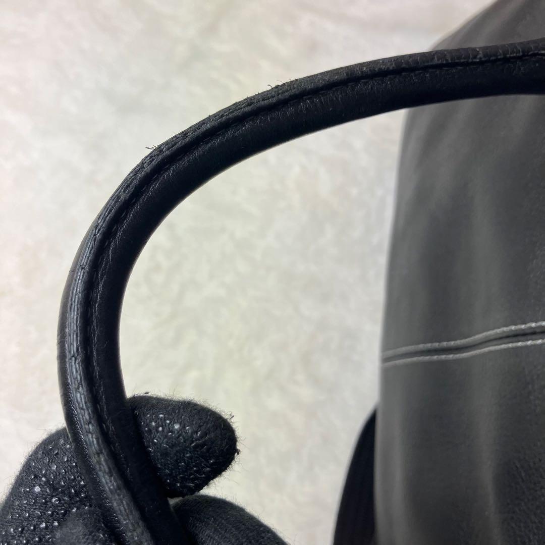 美品✨土屋鞄 プロータ ３室 2way レザー ステッチ ビジネスバッグ 黒