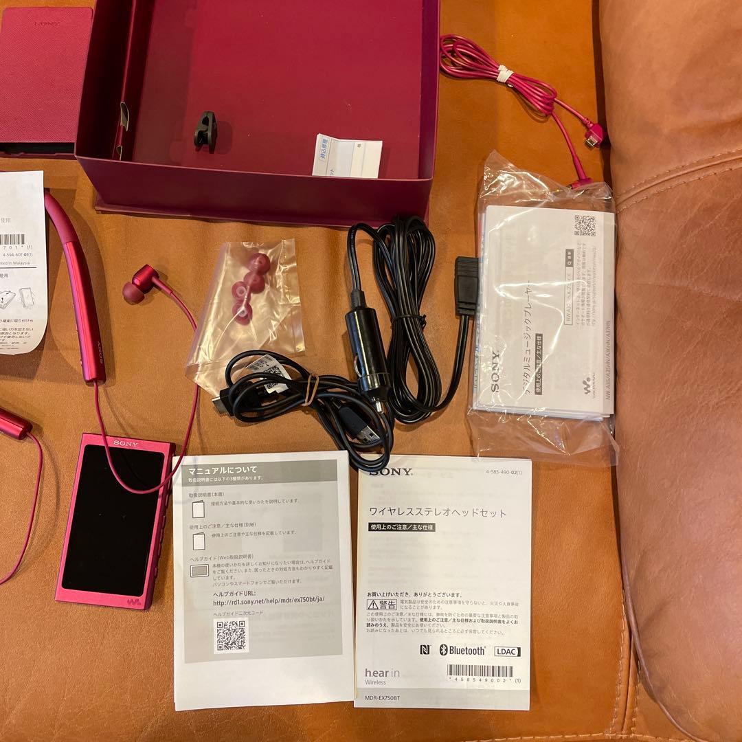 SONY NW-A35 デジタルオーディオプレーヤーケース付き動作正常