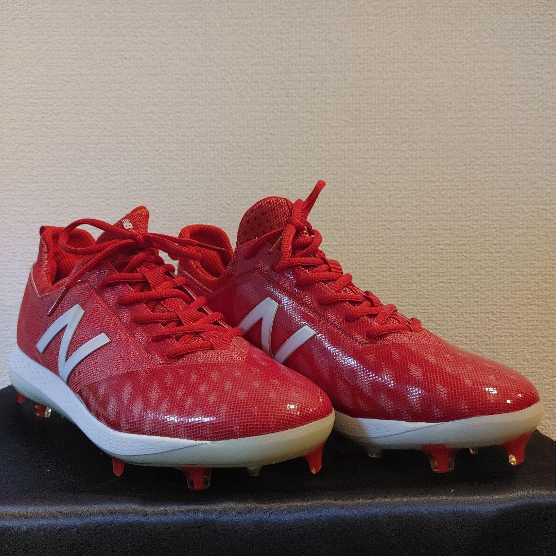 ニューバランス　野球　26.5センチ スパイク　ポイント レッド　未使用