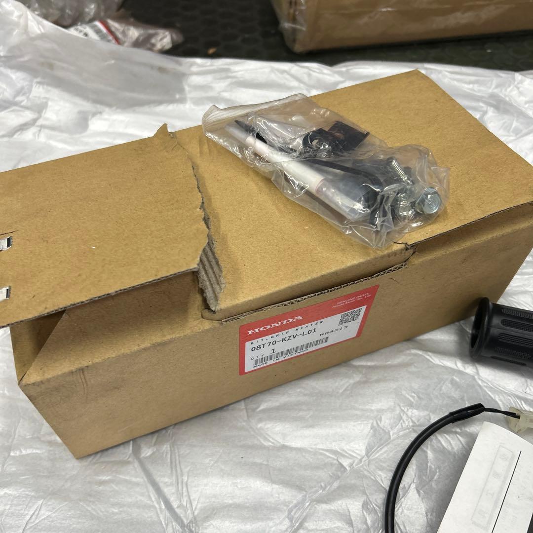 ◻︎未使用品◻︎HONDA 純正グリップヒーター　スーパーカブ50/110PRO