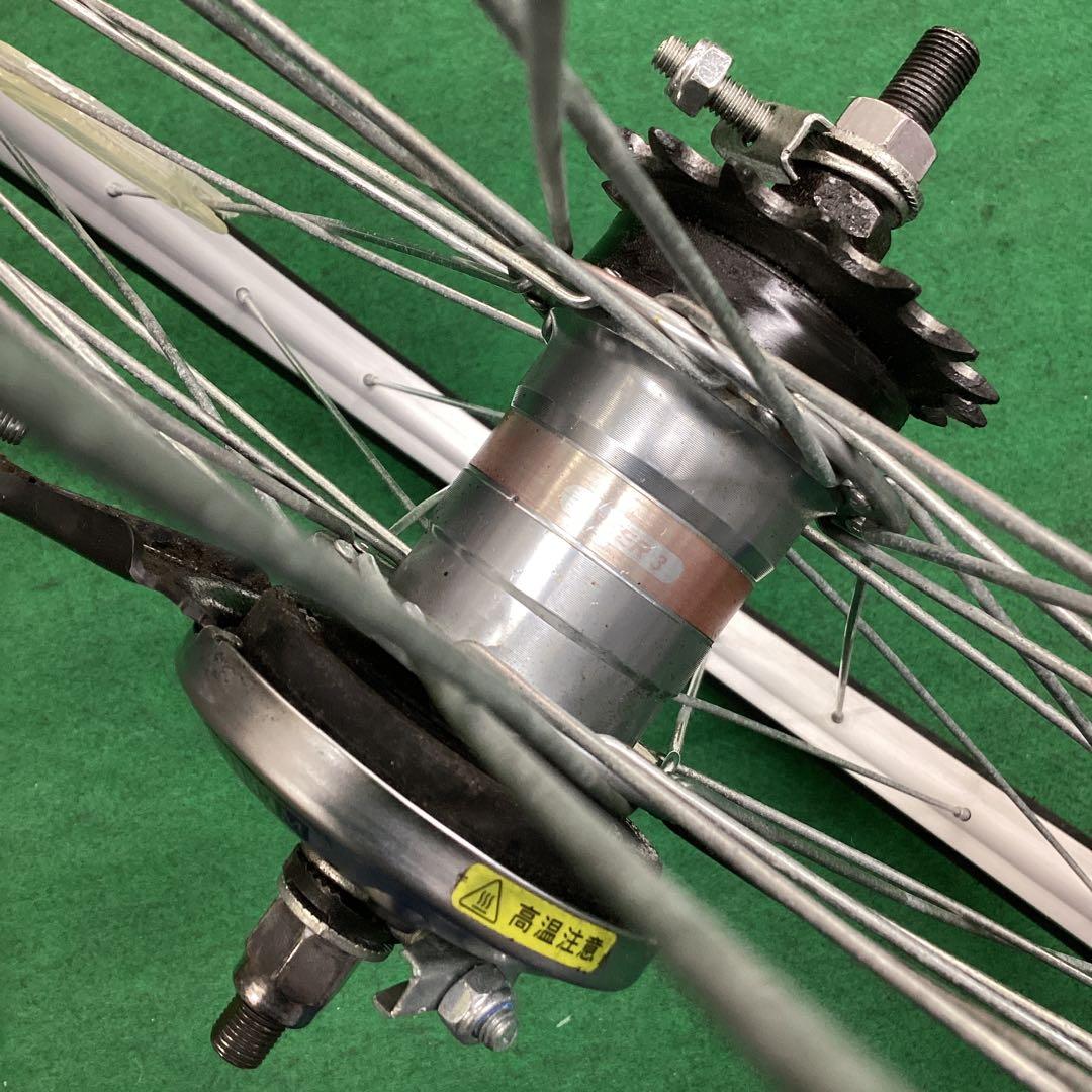 アルミリム　後輪 27x1-3/8 タイヤ付 内装3段 27インチ