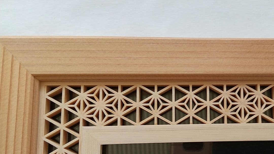 木製 写真立て 【全面組子】フォトフレーム  ハンドメイド