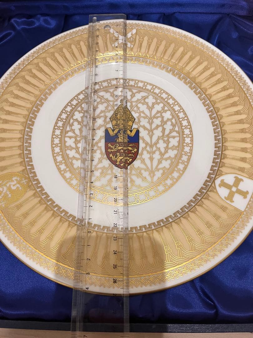 Spode リンカーン大聖堂プレート限定品アンティーク　ロイヤル　イギリス