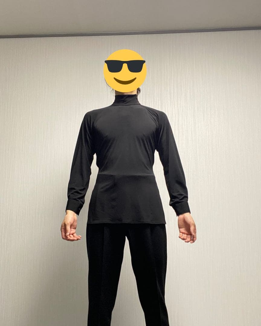 【新品ラテシャツ】社交ダンス競技用ラテンアメリカンシャツ