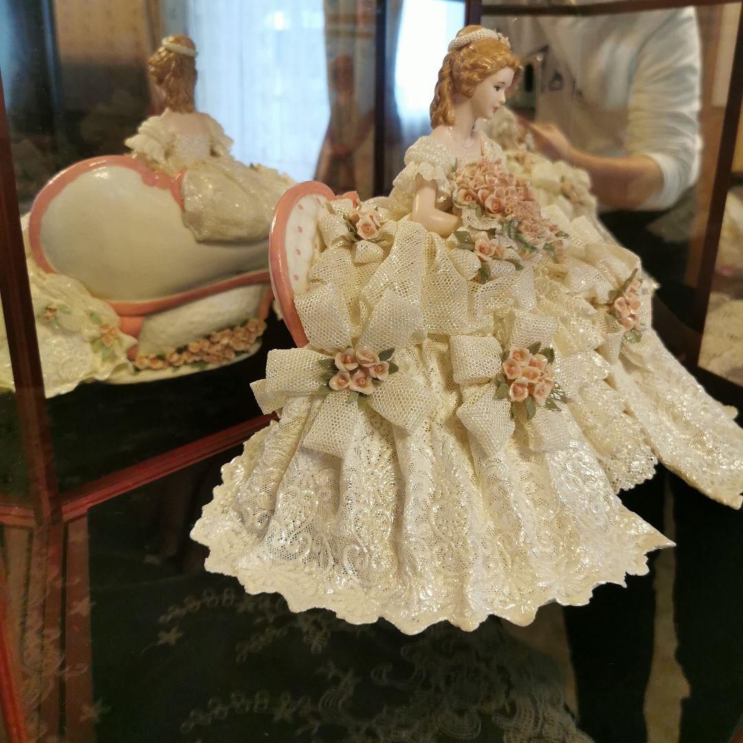 レースドール　アート　工芸品　骨董品　インテリア　シンデレラ