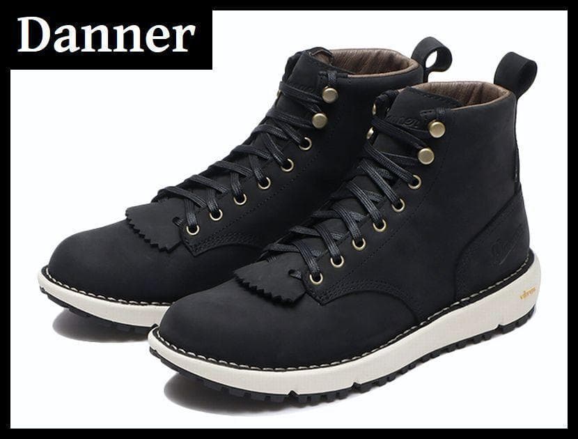 新品 ダナー ロガー 917 ゴアテックス レザー ブーツ 黒 27.0cm ①