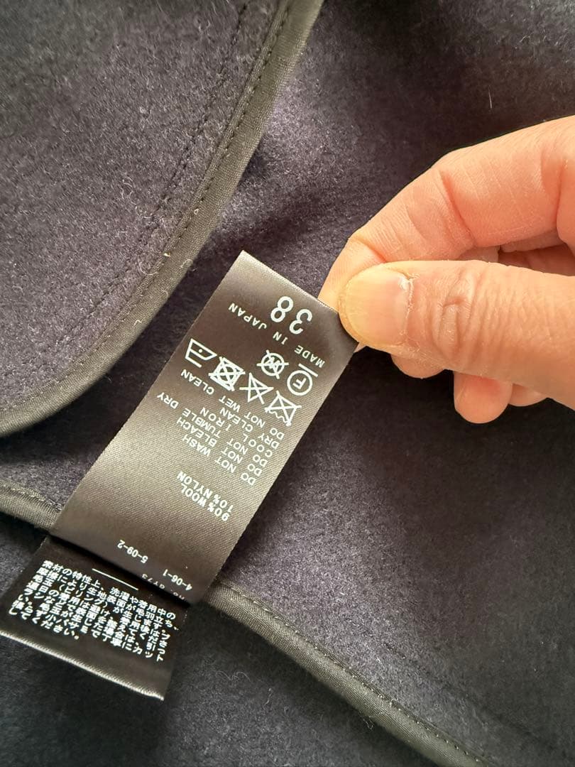 Framework ネイビー ピーコート サイズ38