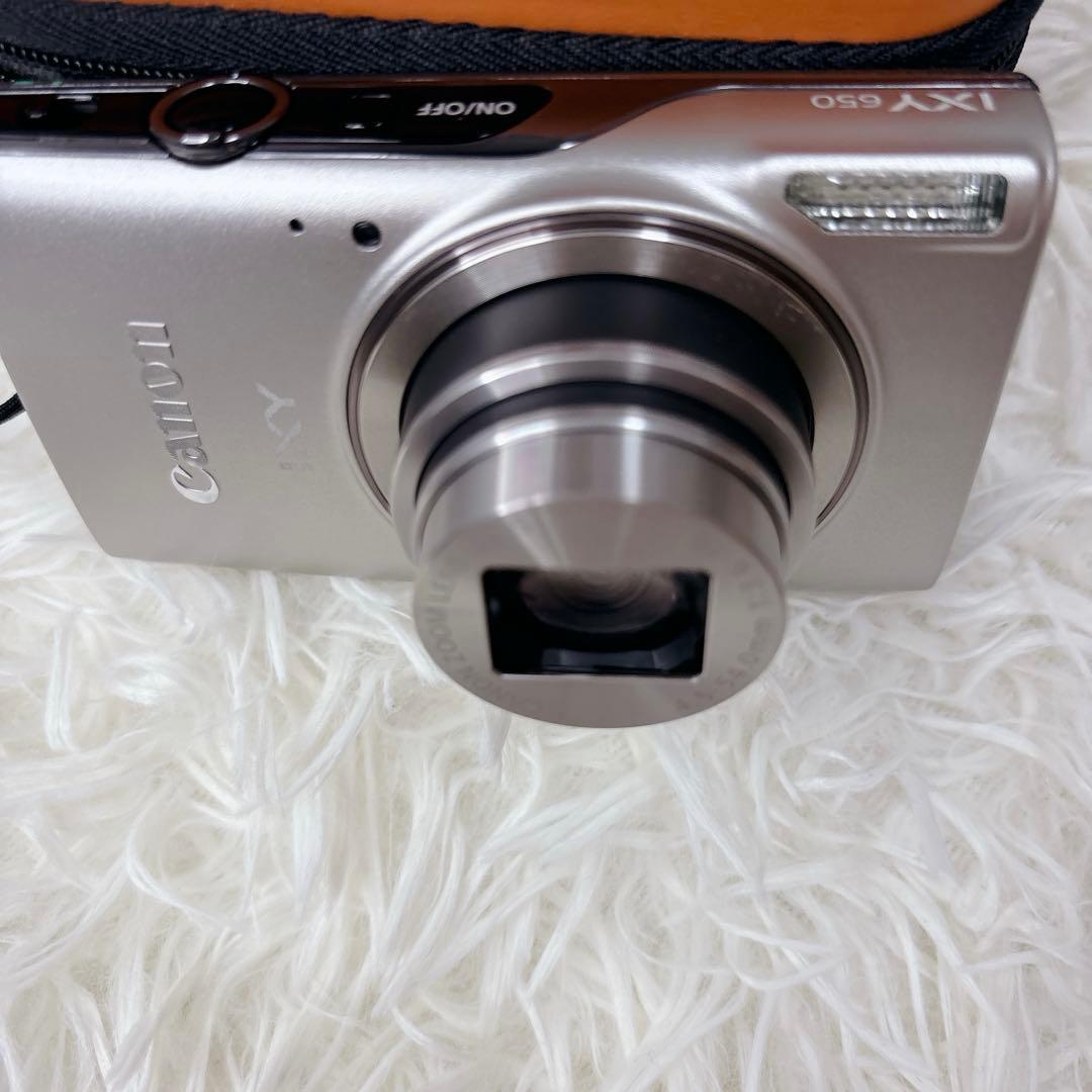 【極美品】Canon IXY 650 コンデジ　シルバー Wi-Fi対応