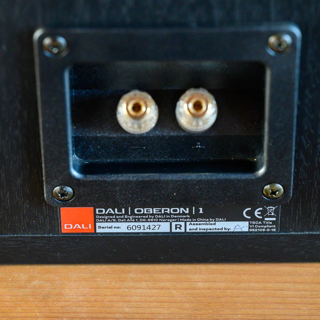 DALI OBERON 1 BA ブラックアッシュ・2本1組