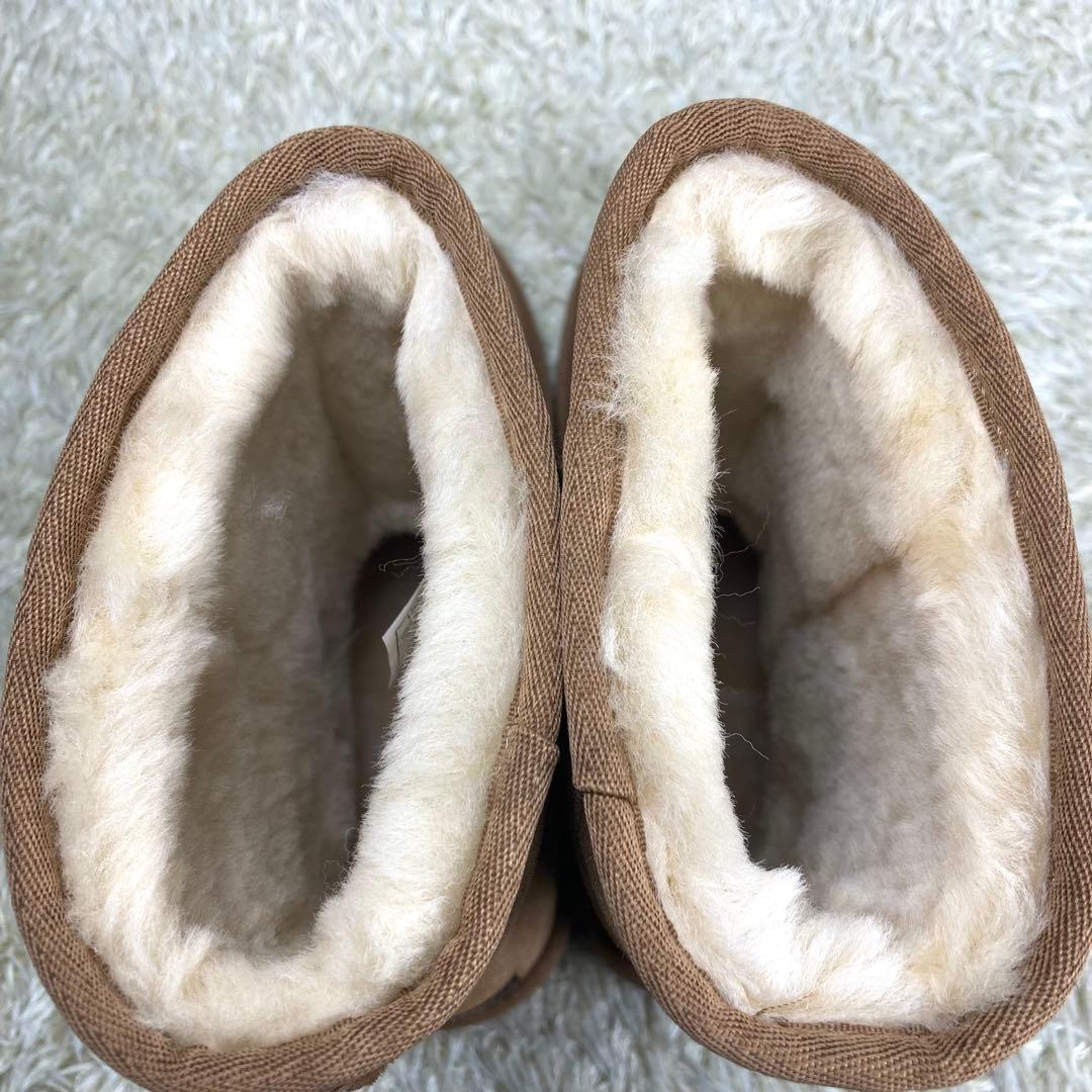 『未使用級』UGG アグ ムートンブーツ クラシック ショート 2 ボア 24