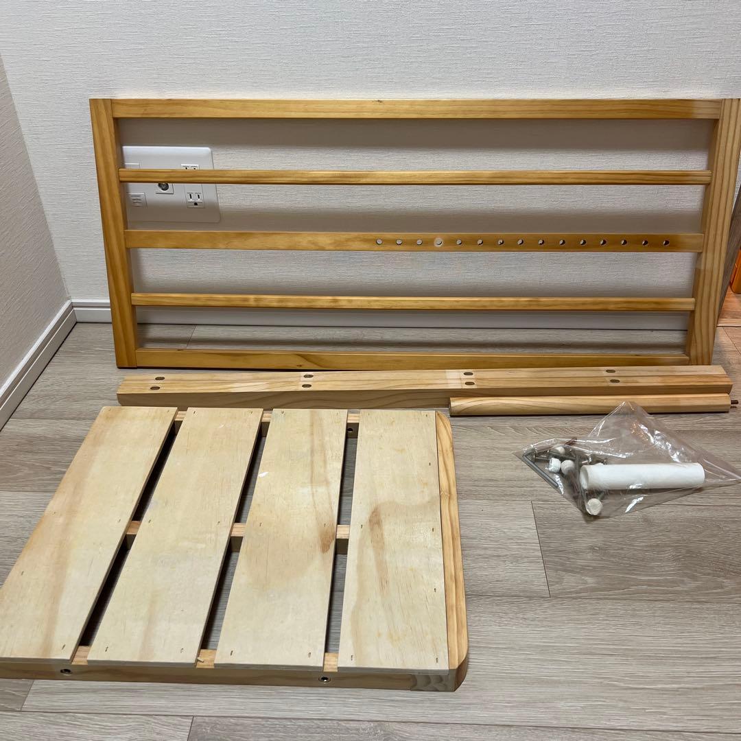 【マツ】ベビーベッド そいねーるロング　添い寝ベッド