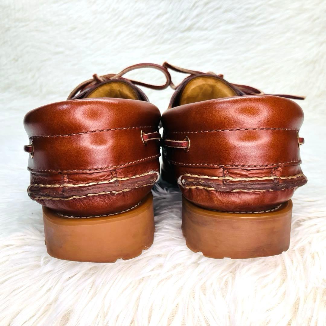 【極美品】REGAL26.5リーガル 3eye JE38 デッキシューズ レザー