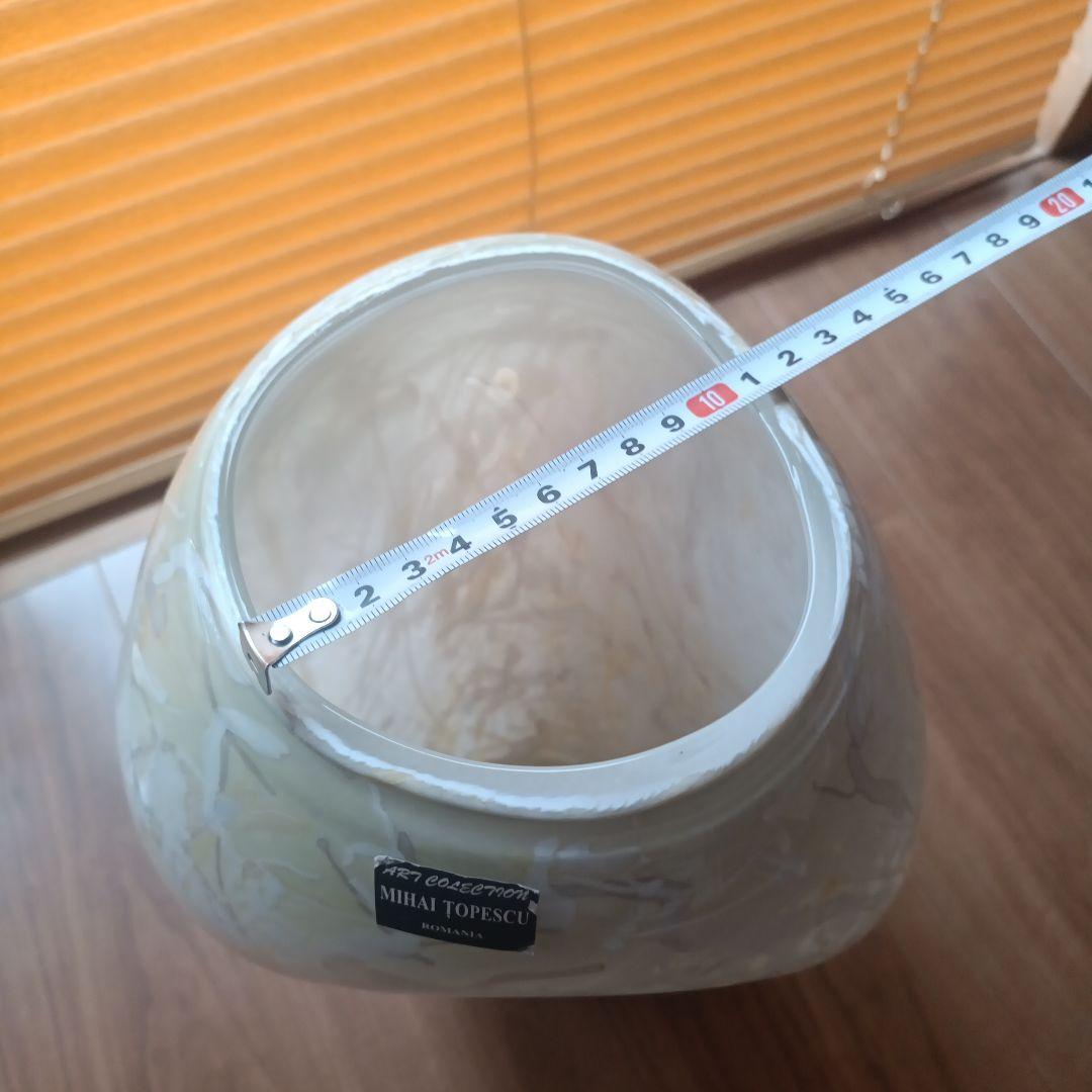 Mihai Topescu アートガラス花瓶