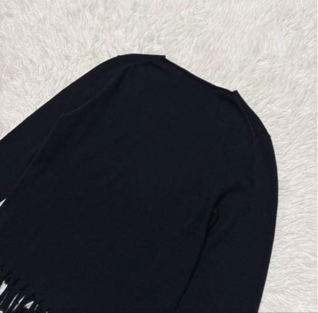 BLACK COMME des GARCONS コムデギャルソン フリンジニット