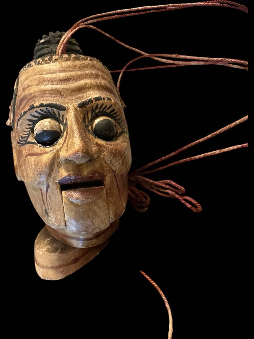 ⭐️激レア⭐️ビルマ人形⭐️伝統的な木製人形のマリオネット⭐️アンティーク‼️ヴィンテージ