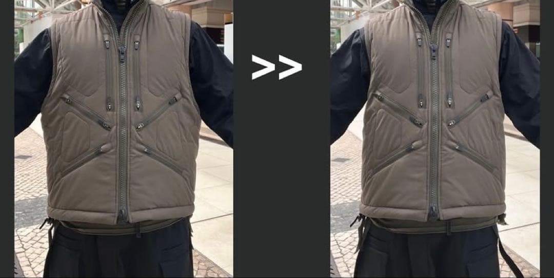 トップス ACRONYM V91-WS RAF Green