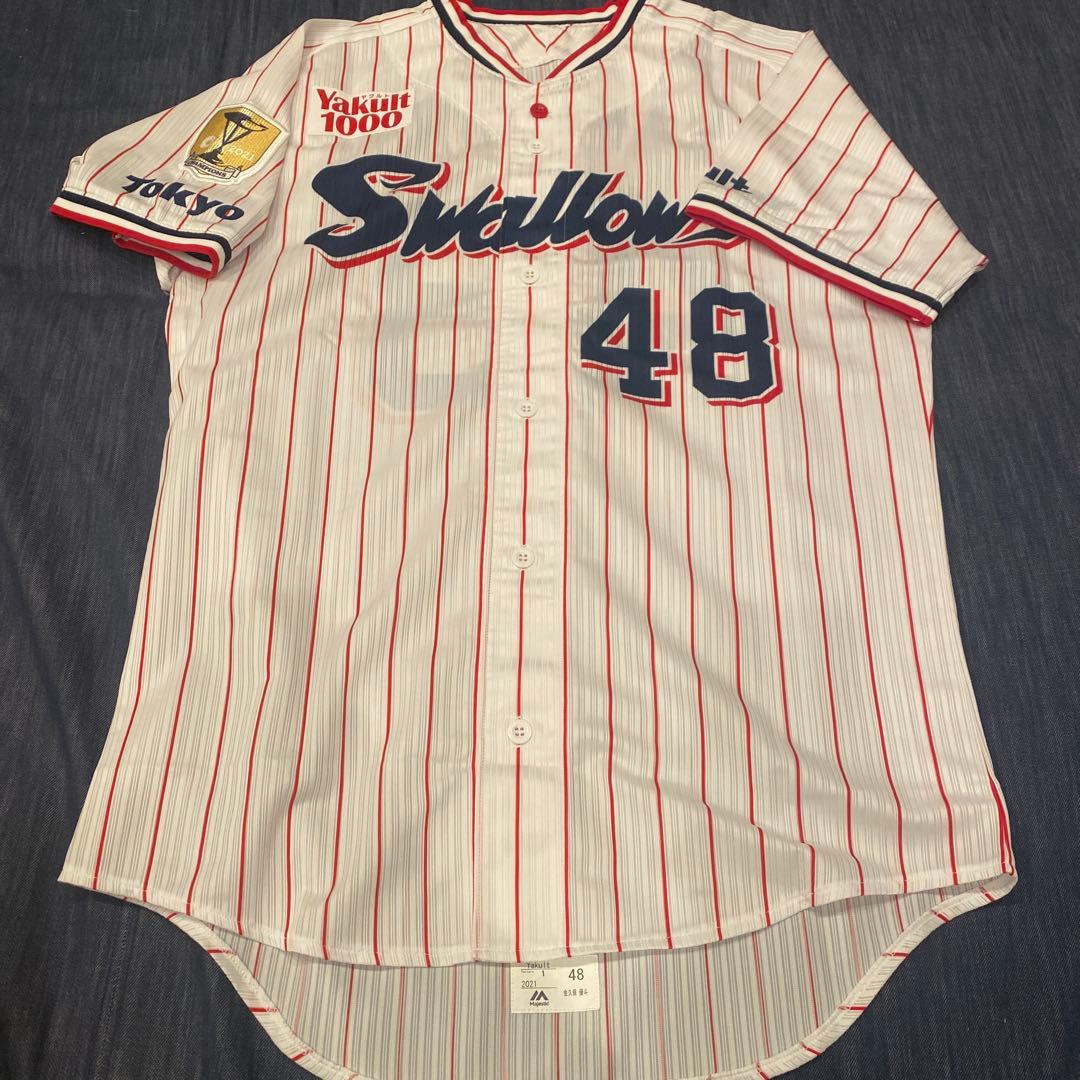 【実使用】金久保優斗　東京ヤクルトスワローズ　ユニフォーム　2021年　パッチ