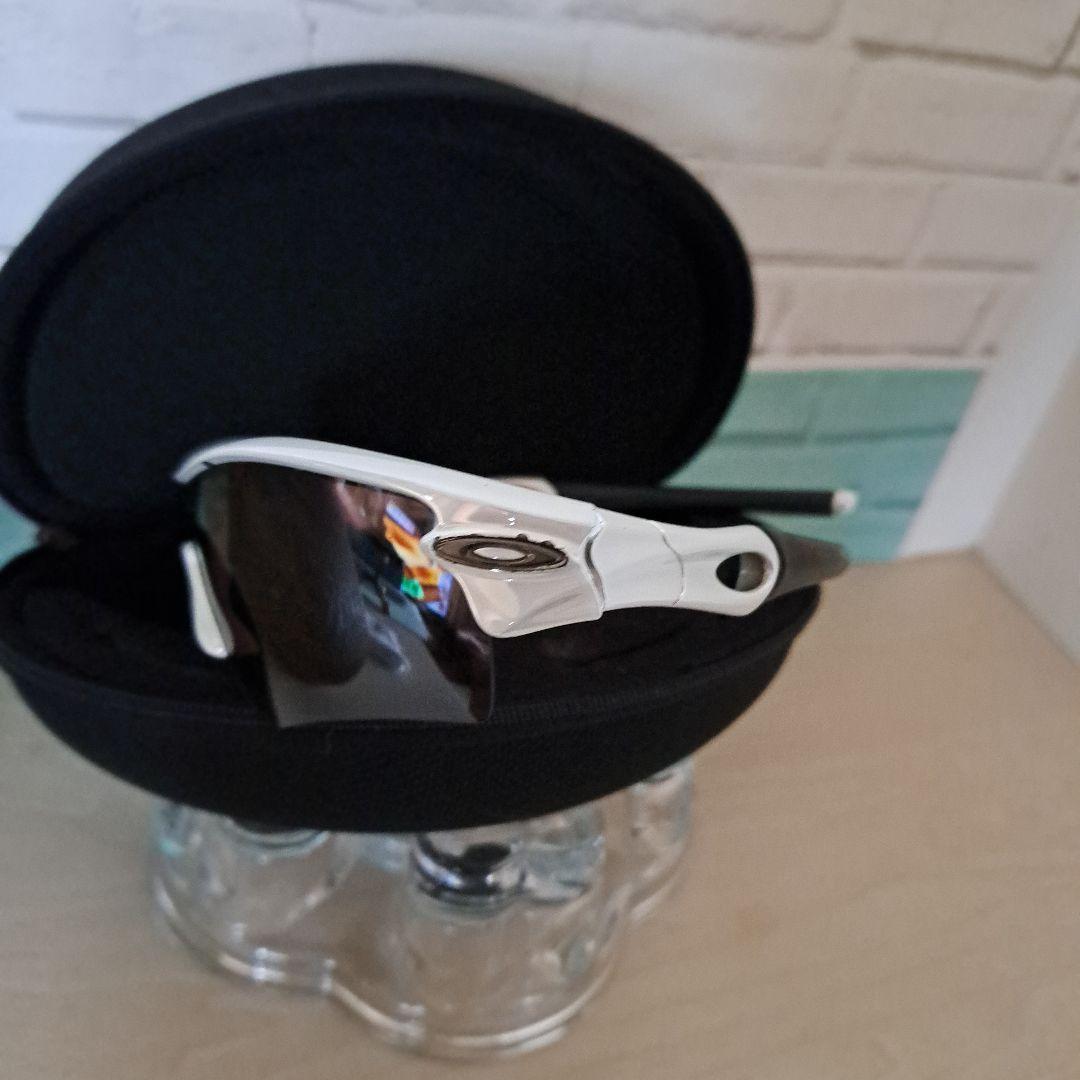 Oakley シルバー ミラーゴーグル ケース付き