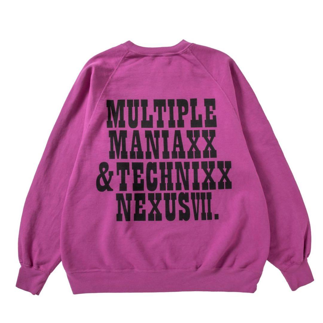 【美品】NEXUSVII×PEANUTS SNOOPY CREW XL