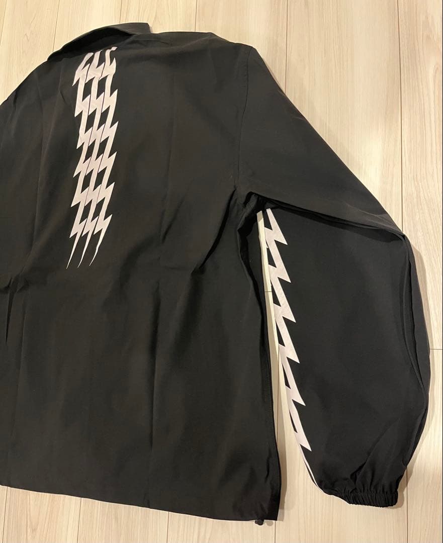 CPH GOLF THUNDER STRIPES 上下セット 【黒/上L/下M】