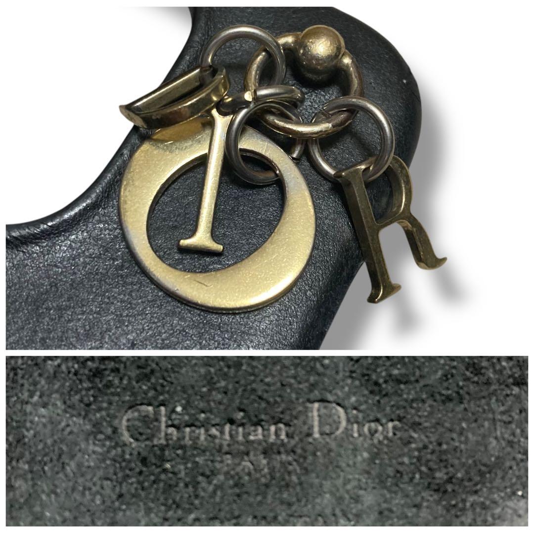 クリスチャンディオール　スマホケース　iPhone14Pro　カナージュ　黒