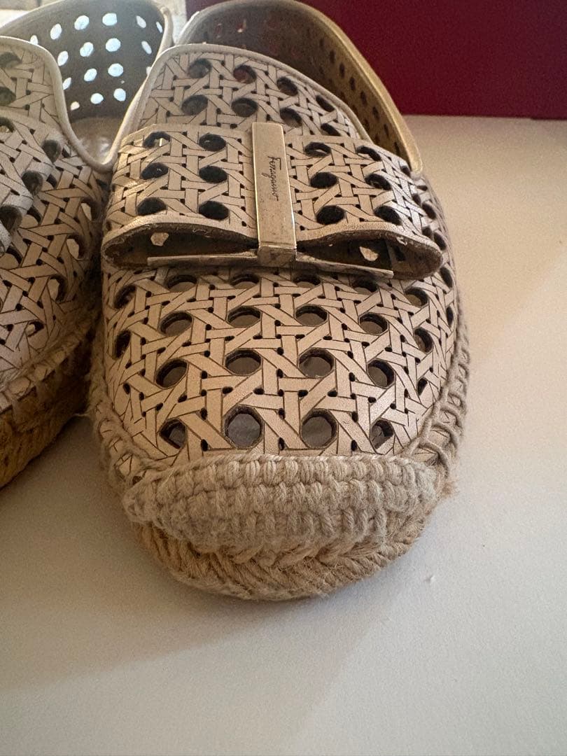 Salvatore Ferragamo フラット パンプス スリッポン　25cm