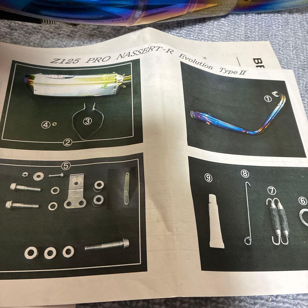 Ｚ125PRO NASSERT-Ｒ　EVOLUTION TYPE 2