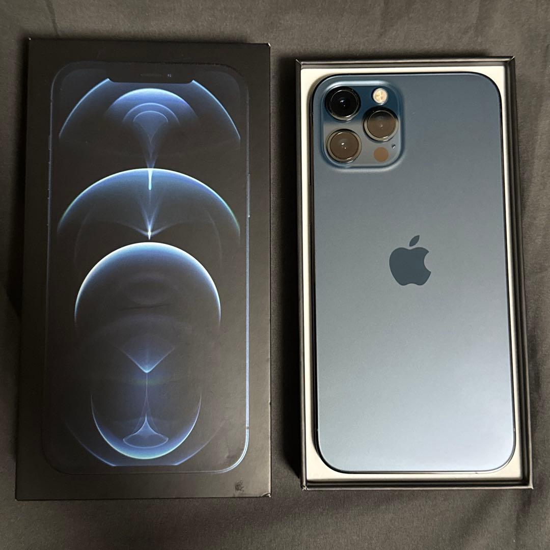 【人気色】iPhone12 Pro Max パシフィックブルー 128GB
