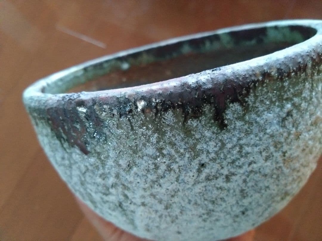 青白釉　大原さんpot １番大きいボールポット　ＸＬサイズ　定価13200円