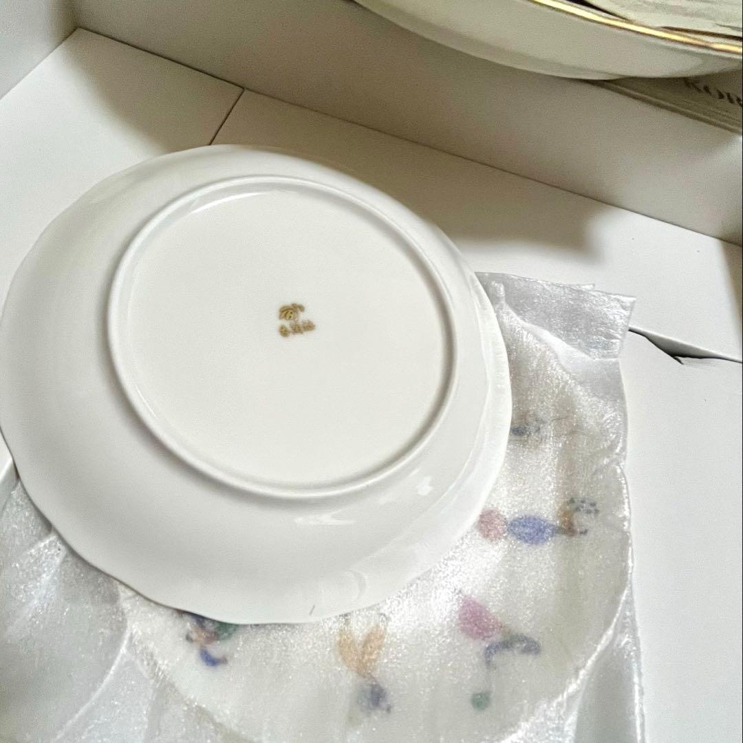 ⭐️新品未使用⭐️香蘭社 愉快な仲間 金彩大皿1中皿5パーティセット サーカス 廃盤