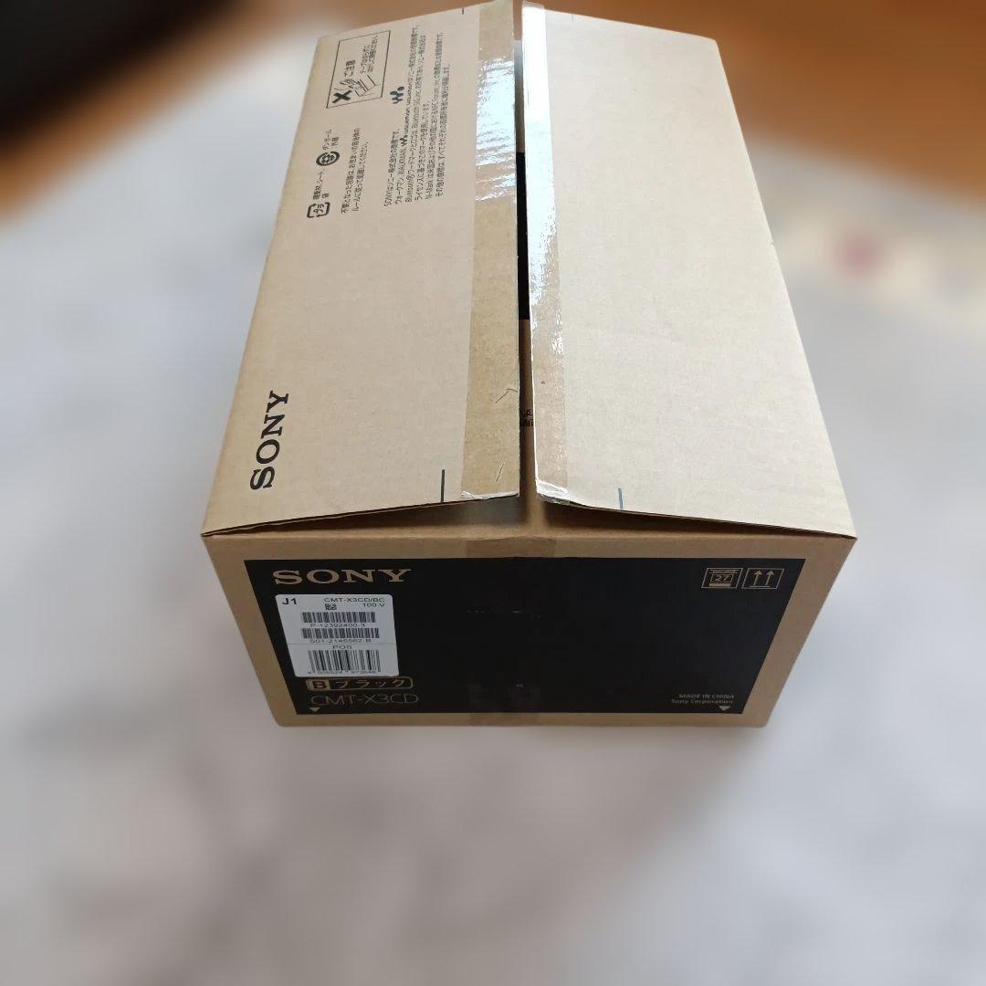 SONY マルチコネクトコンポ CMT-X3CD ブラック2021製 [美品]