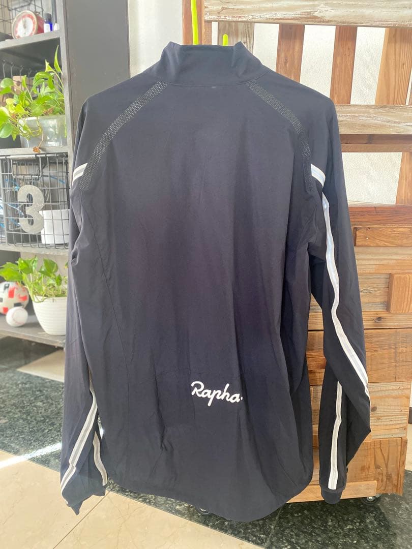 Rapha クラシック ウィンドジャケット XLブラック リフレクティブライン