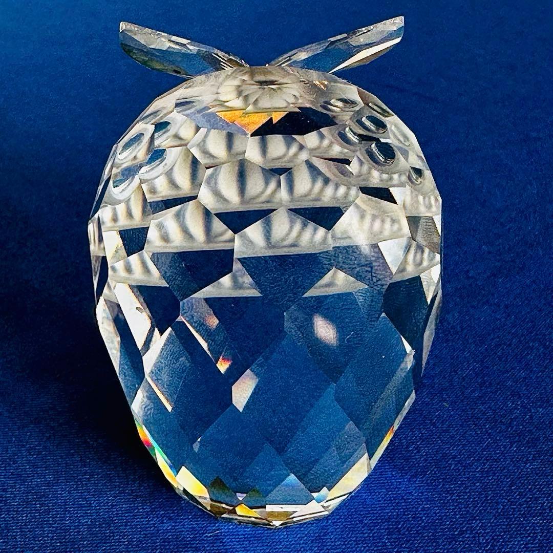 週末セール‼️SWAROVSKI フクロウ（大）クリスタル☆スワン刻印あり❗️