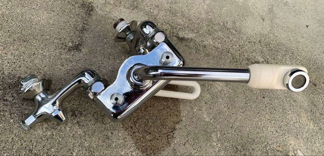 KVK カクダイ LIXIL SANEI シングルレバー混合水栓 ❶❷❸❹セット