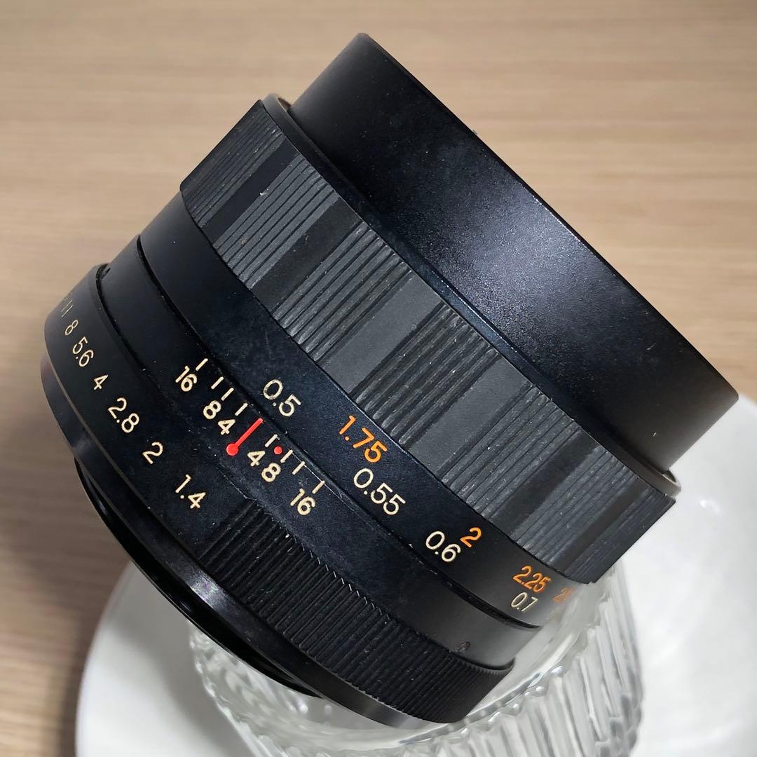 YASHICA YASHINON DS 50mm f1.4 m42マウント