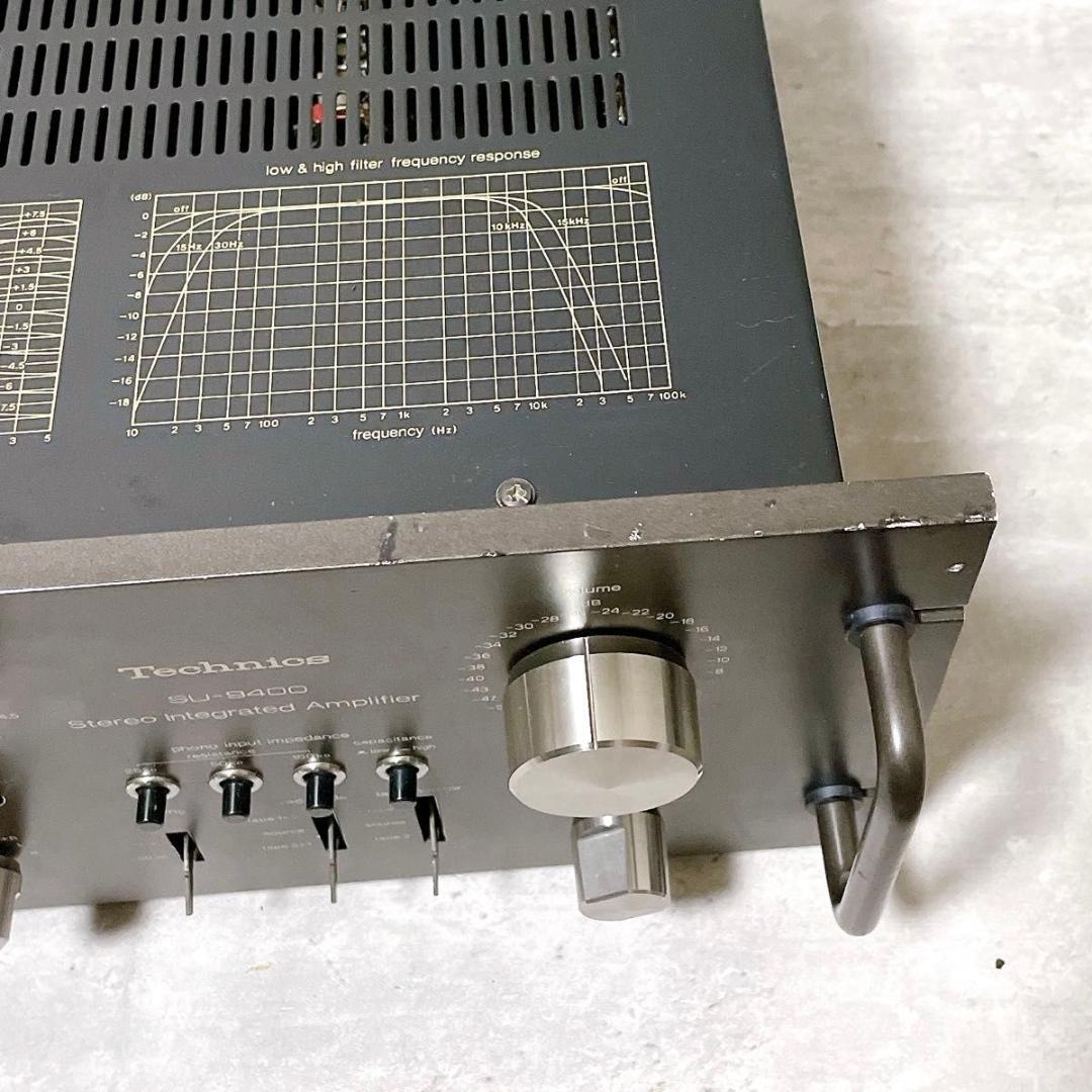 希少 テクニクス SU-9400 プリメインアンプ オーディオ機器 昭和レトロ
