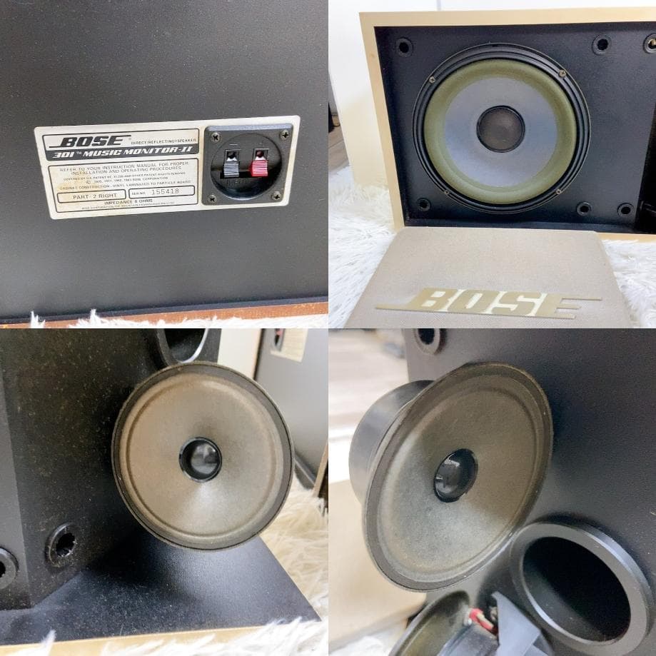 BOSE 301MM II MUSIC MONITOR-II ペア301MM2★