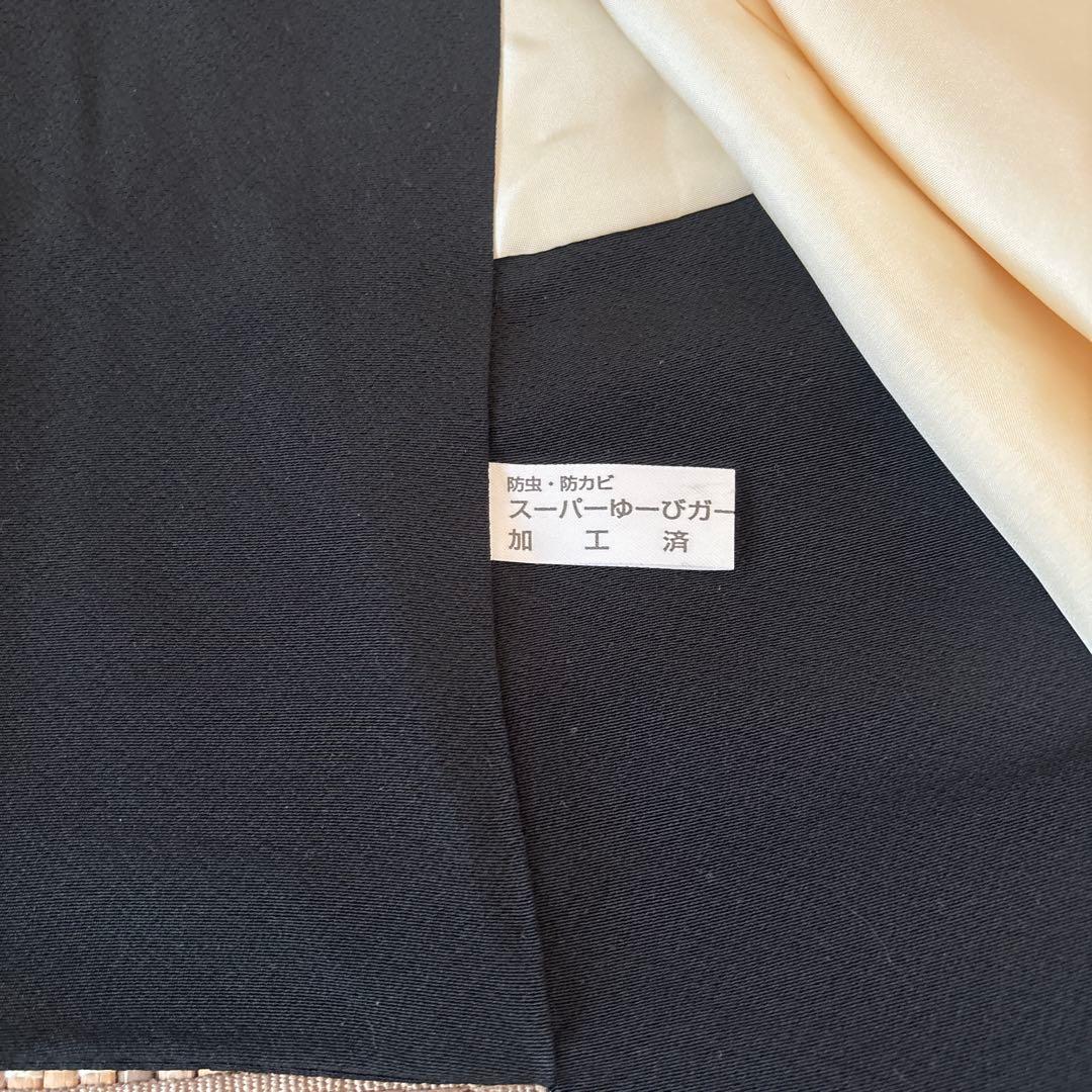 きみ　松と鶴　総刺繍　黒留袖