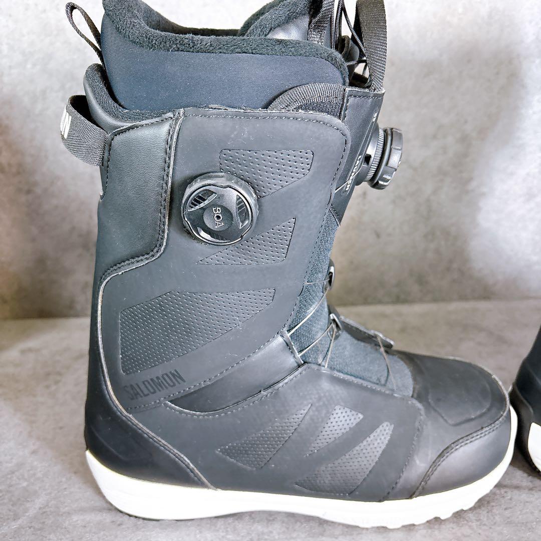 メンズスノーボードブーツSALOMONサロモン ランチ　ダブルボア　27センチ