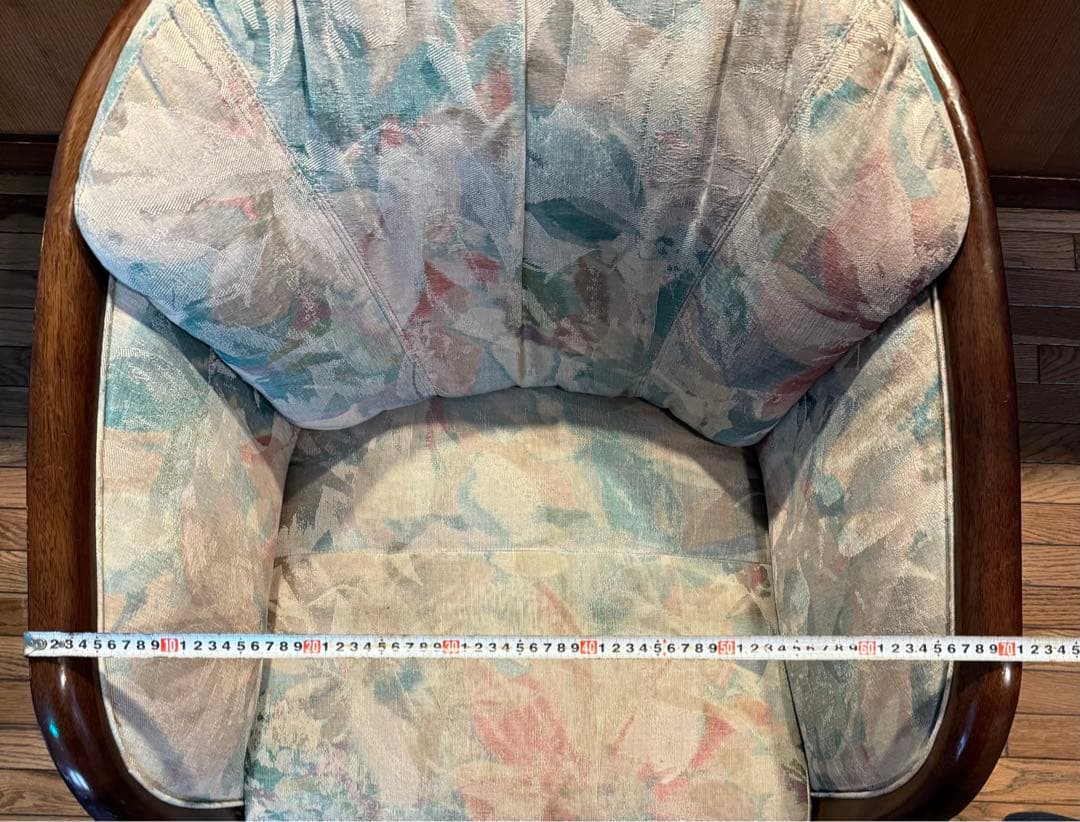 【価格相談可】マルニ　1人掛けソファ　アームチェア　ソファ　シングル　椅子【❶】