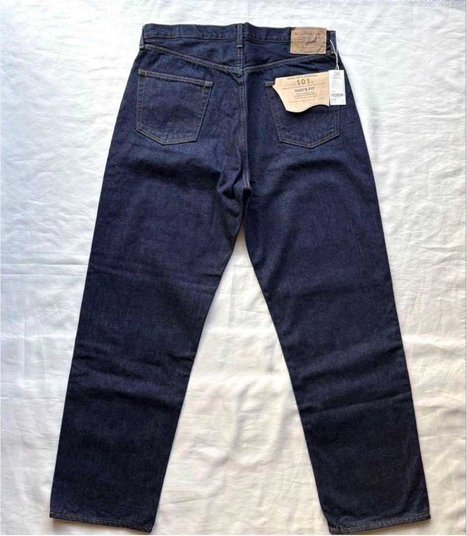 未使用　タグ付き　orSlow オアスロウ 101 DAD'S FIT デニム