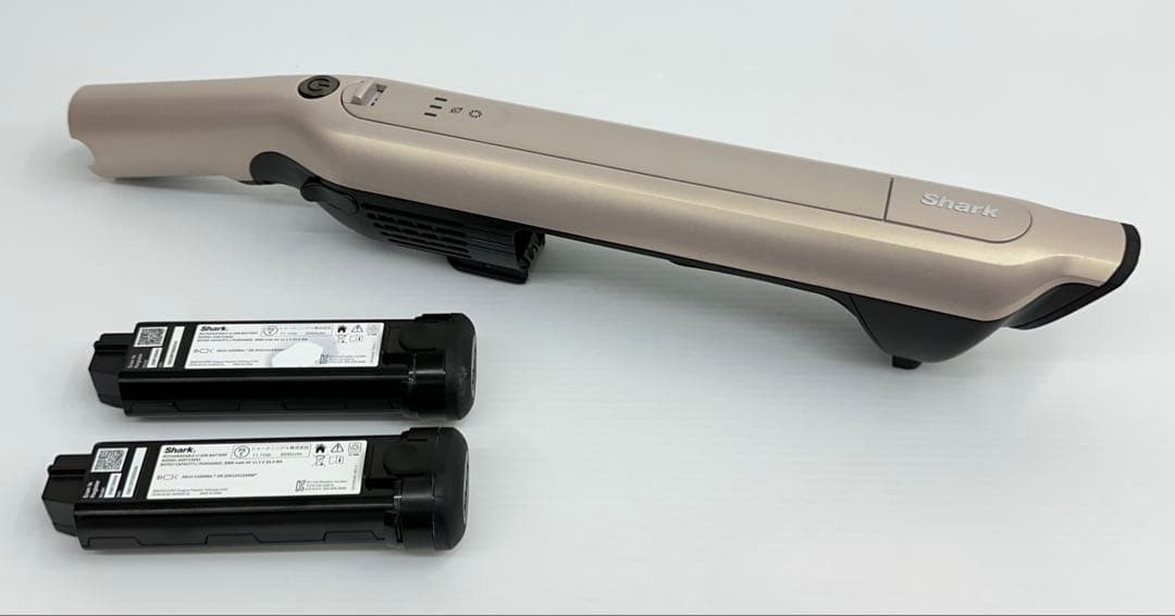 動作保証品　シャーク　掃除機　CS601JPK 本体　純正バッテリー2個付き