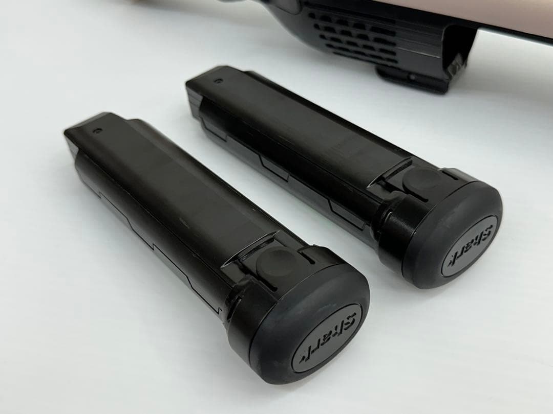 動作保証品　シャーク　掃除機　CS601JPK 本体　純正バッテリー2個付き