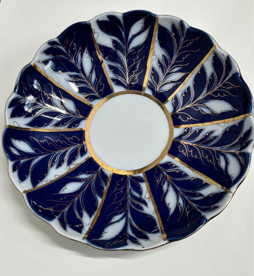 ロシア皇室御用達アンティークロモノーソフインペリアルポーセリン　ティーセット