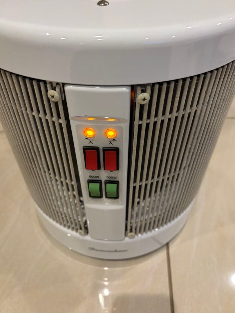 暖話室 1000型 '17年製遠赤外線パネルヒーター BGアールシーエス動作確認